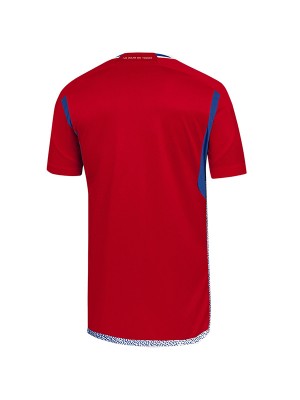 Chile maglia casalinga maglia da calcio prima divisa sportiva da uomo 2022